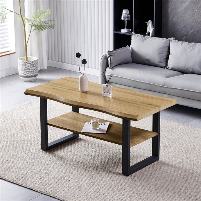 Konferenční stolek 120x60x55cm, mdf, divoký dub, CT-F4212 OAK