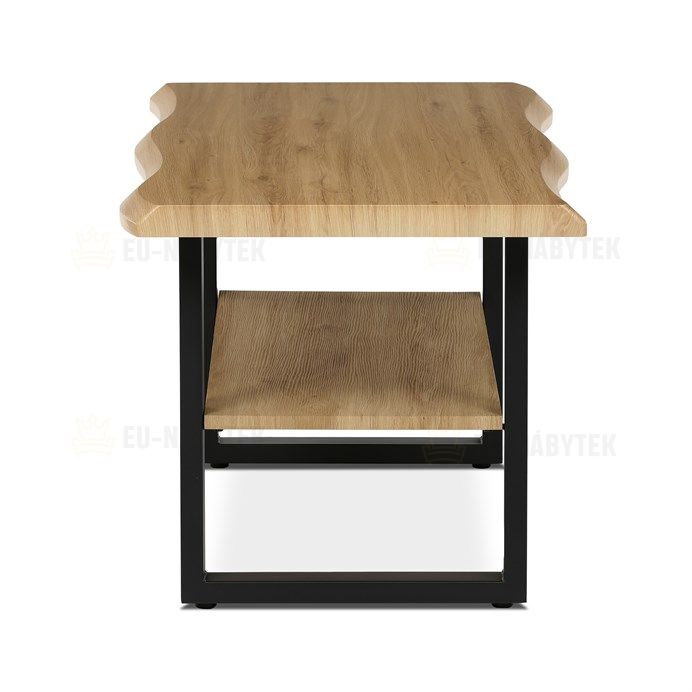 Konferenční stolek 120x60x55cm, mdf, divoký dub, CT-F4212 OAK