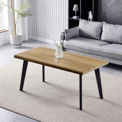 Konferenční stolek 120x60x55cm, mdf, divoký dub, CT-F4412 OAK