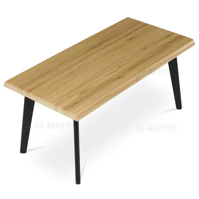 Konferenční stolek 120x60x55cm, mdf, divoký dub, CT-F4412 OAK