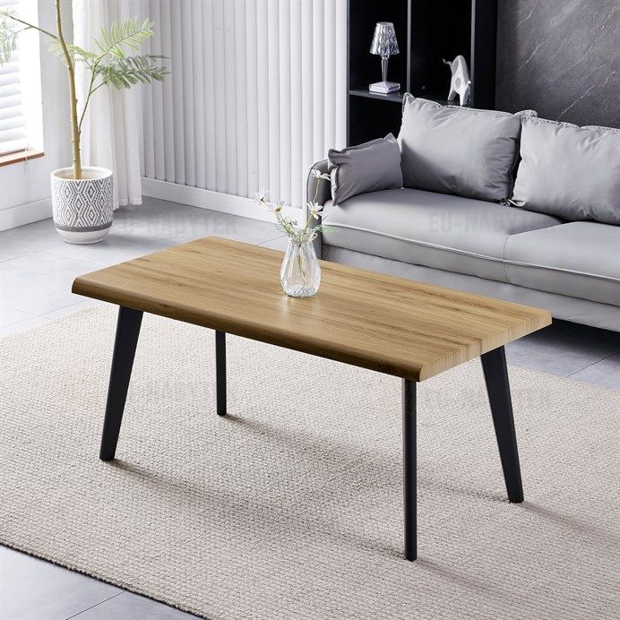 Konferenční stolek 120x60x55cm, mdf, divoký dub, CT-F4412 OAK