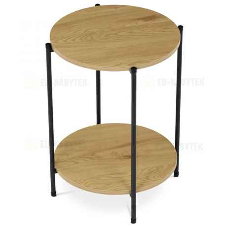 Odkládací stolek 44x44x56cm, mdf, divoký dub, CT-G1005 OAK