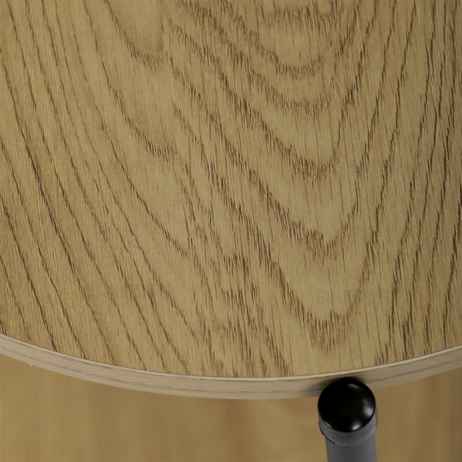 Odkládací stolek 44x44x56cm, mdf, divoký dub, CT-G1005 OAK