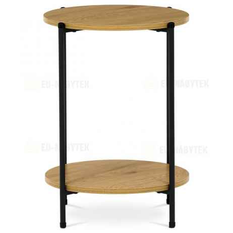 Odkládací stolek 44x44x56cm, mdf, divoký dub, CT-G1005 OAK