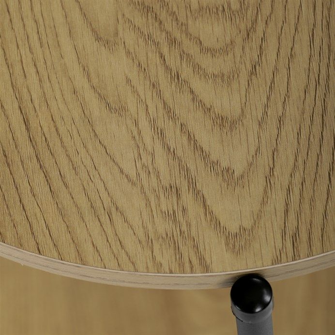 Odkládací stolek 44x44x56cm, mdf, divoký dub, CT-G1005 OAK