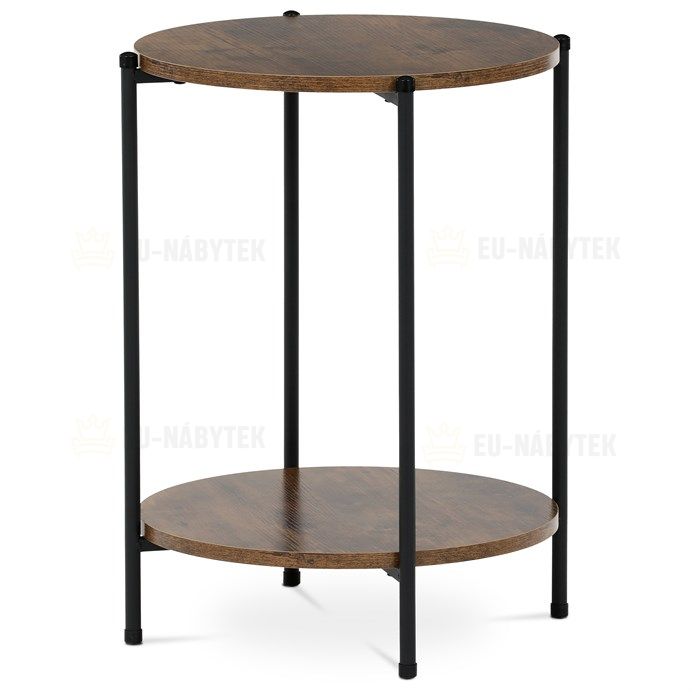 Odkládací stolek 44x44x56cm, mdf, old wood, CT-G1005 OLW