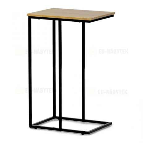 Odkládací stolek 30x40x66cm, mdf, divoký dub, CT-G1040 OAK