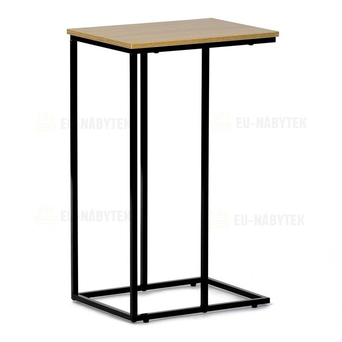 Odkládací stolek 30x40x66cm, mdf, divoký dub, CT-G1040 OAK