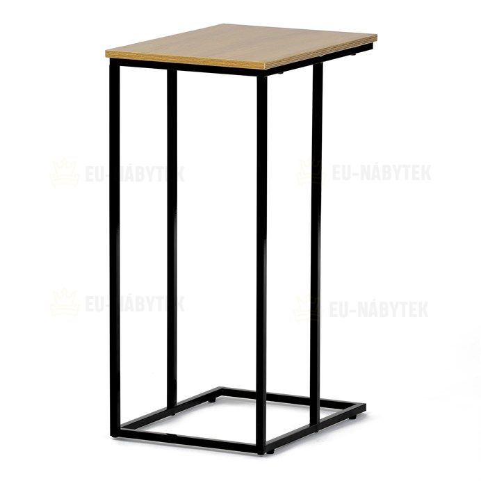 Odkládací stolek 30x40x66cm, mdf, divoký dub, CT-G1040 OAK