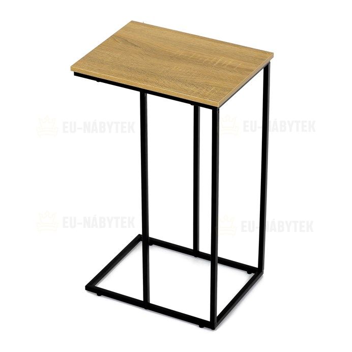 Odkládací stolek 30x40x66cm, mdf, divoký dub, CT-G1040 OAK