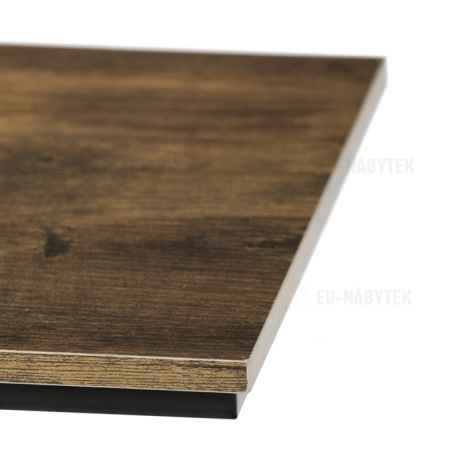 Odkládací stolek 30x40x66cm, mdf, old wood, CT-G1040 OLW