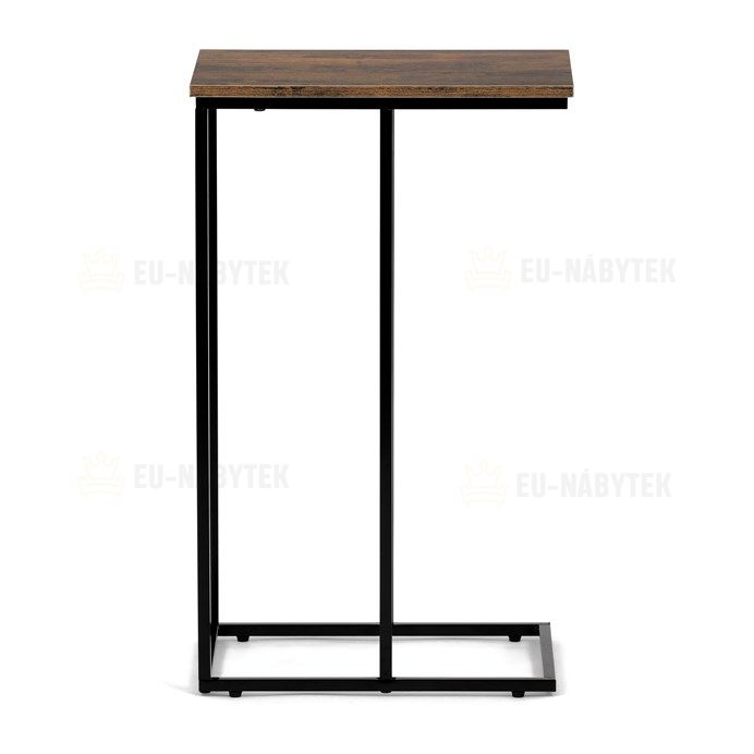 Odkládací stolek 30x40x66cm, mdf, old wood, CT-G1040 OLW