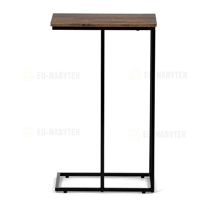 Odkládací stolek 30x40x66cm, mdf, old wood, CT-G1040 OLW