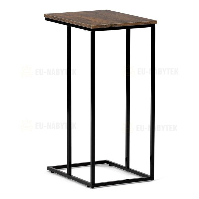 Odkládací stolek 30x40x66cm, mdf, old wood, CT-G1040 OLW