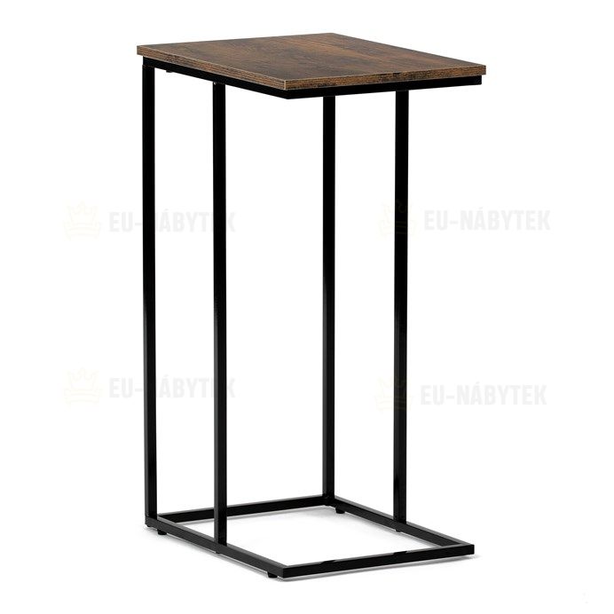 Odkládací stolek 30x40x66cm, mdf, old wood, CT-G1040 OLW