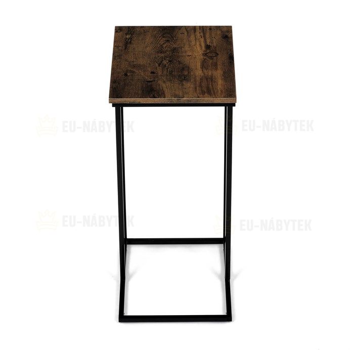 Odkládací stolek 30x40x66cm, mdf, old wood, CT-G1040 OLW