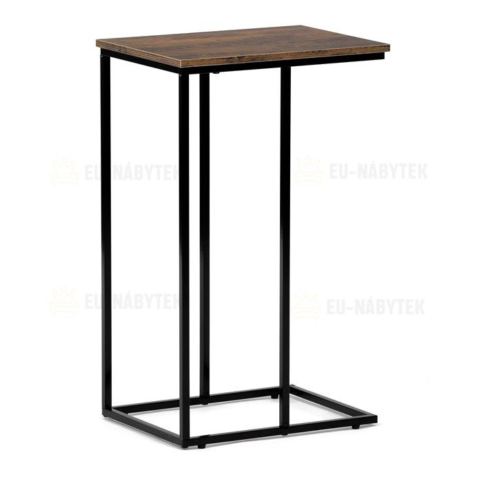 Odkládací stolek 30x40x66cm, mdf, old wood, CT-G1040 OLW