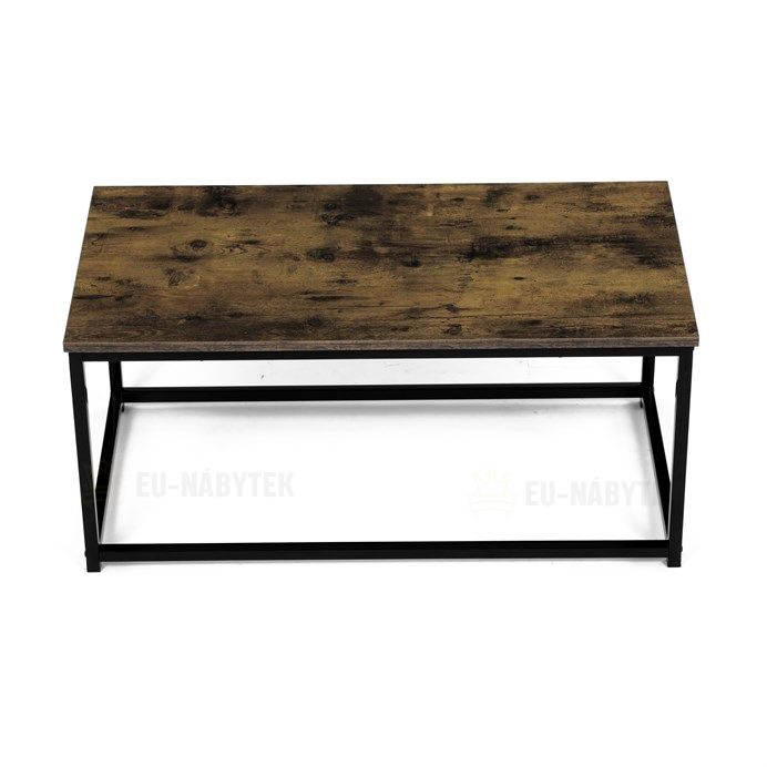 Konferenční stolek 90x48x41cm, mdf, old wood, CT-G1090 OLW