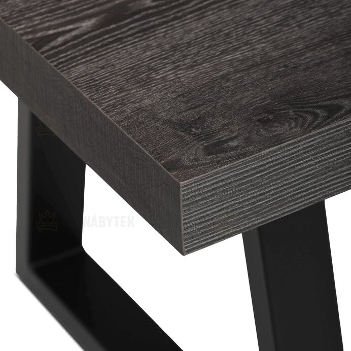 Konferenční stolek 120x60x50cm, lamino, šedý dub, CT-R5212 GREY