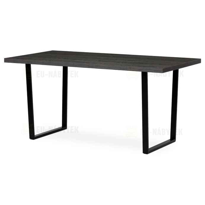 Jídelní stůl 160x80cm, lamino, šedý dub, HT-R5216 GREY