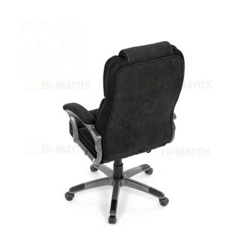 Kancelářské křeslo, houpací mechanismus, černá látka, KA-C715 BK2