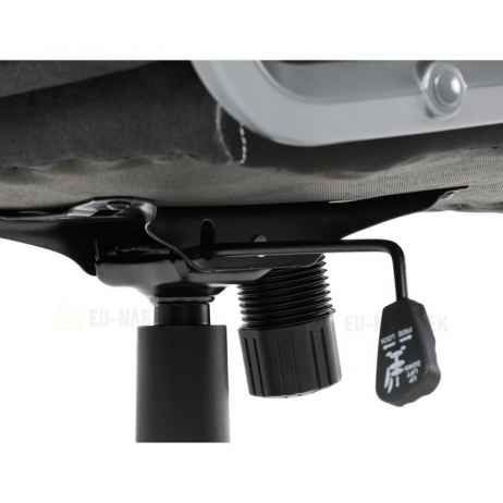 Kancelářské křeslo, houpací mechanismus, černá látka, KA-C715 BK2