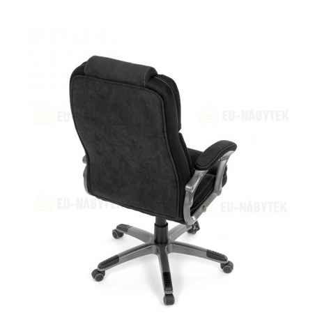 Kancelářské křeslo, houpací mechanismus, černá látka, KA-C715 BK2
