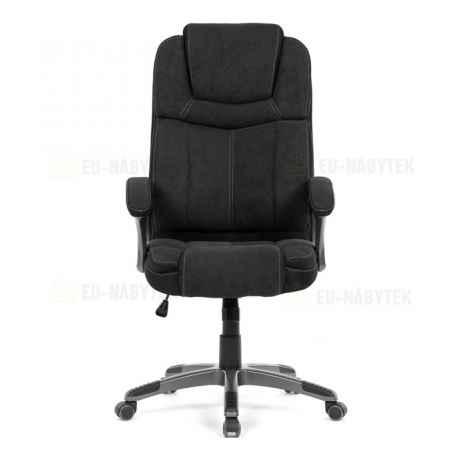 Kancelářské křeslo, houpací mechanismus, černá látka, KA-C715 BK2