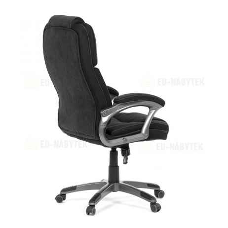 Kancelářské křeslo, houpací mechanismus, černá látka, KA-C715 BK2