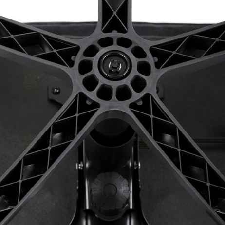 Kancelářské křeslo, houpací mechanismus, černá látka, KA-C715 BK2