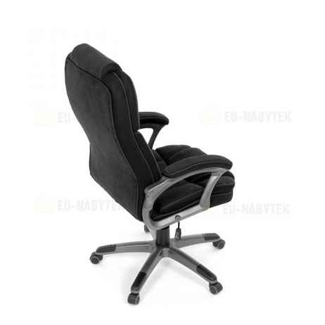 Kancelářské křeslo, houpací mechanismus, černá látka, KA-C715 BK2