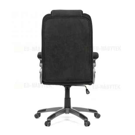 Kancelářské křeslo, houpací mechanismus, černá látka, KA-C715 BK2