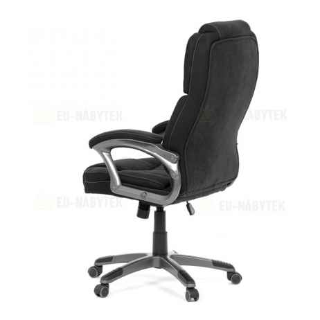 Kancelářské křeslo, houpací mechanismus, černá látka, KA-C715 BK2