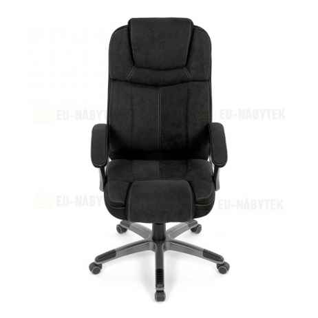 Kancelářské křeslo, houpací mechanismus, černá látka, KA-C715 BK2