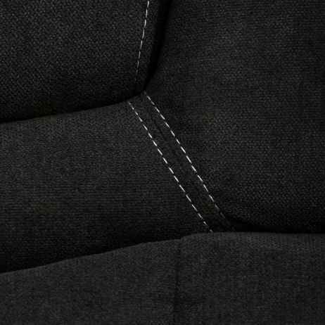 Kancelářské křeslo, houpací mechanismus, černá látka, KA-C715 BK2