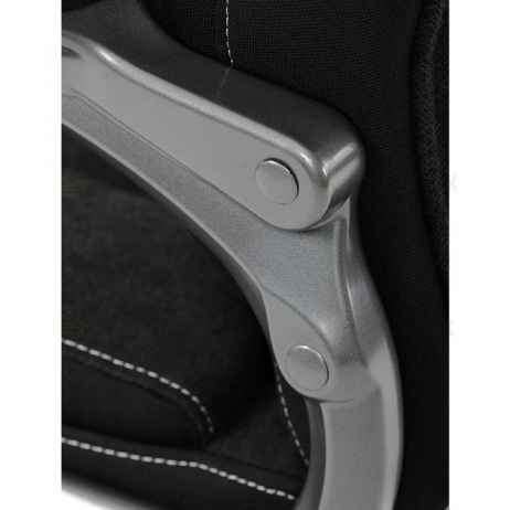 Kancelářské křeslo, houpací mechanismus, černá látka, KA-C715 BK2