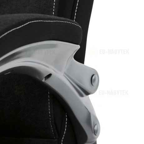 Kancelářské křeslo, houpací mechanismus, černá látka, KA-C715 BK2