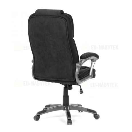Kancelářské křeslo, houpací mechanismus, černá látka, KA-C715 BK2
