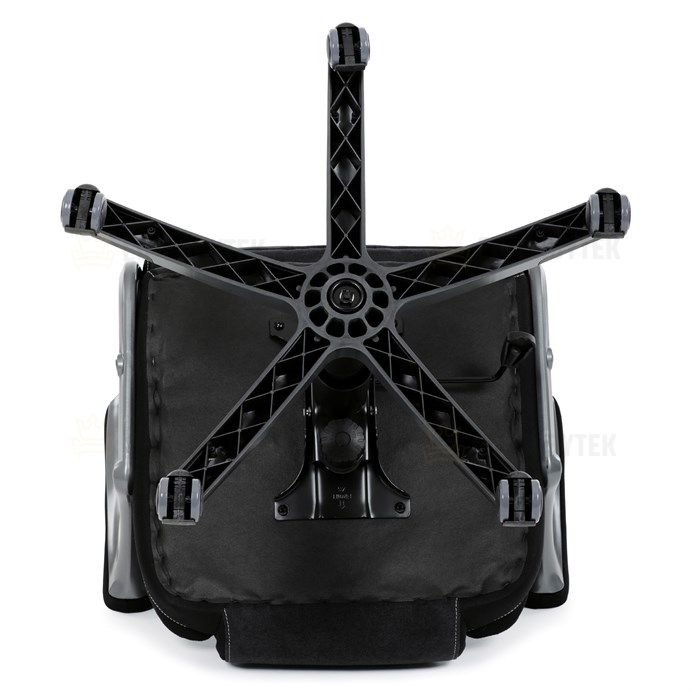 Kancelářské křeslo, houpací mechanismus, černá látka, KA-C715 BK2