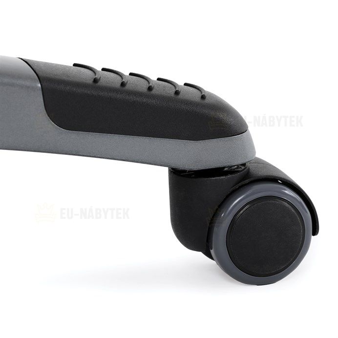 Kancelářské křeslo, houpací mechanismus, černá látka, KA-C715 BK2