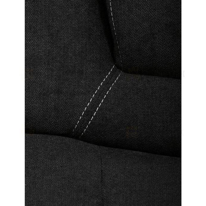 Kancelářské křeslo, houpací mechanismus, černá látka, KA-C715 BK2