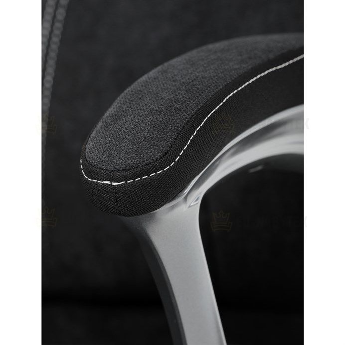 Kancelářské křeslo, houpací mechanismus, černá látka, KA-C715 BK2