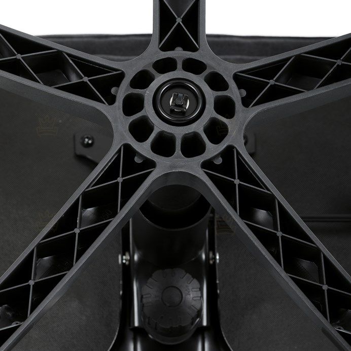 Kancelářské křeslo, houpací mechanismus, černá látka, KA-C715 BK2