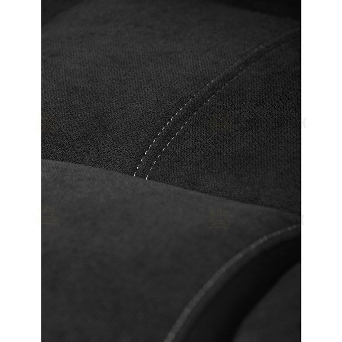 Kancelářské křeslo, houpací mechanismus, černá látka, KA-C715 BK2