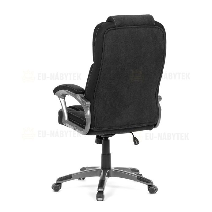 Kancelářské křeslo, houpací mechanismus, černá látka, KA-C715 BK2