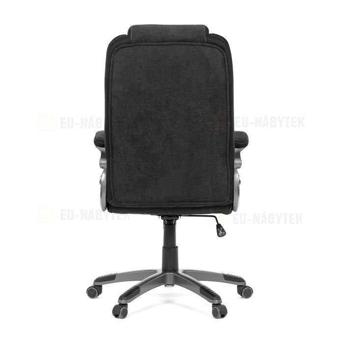 Kancelářské křeslo, houpací mechanismus, černá látka, KA-C715 BK2