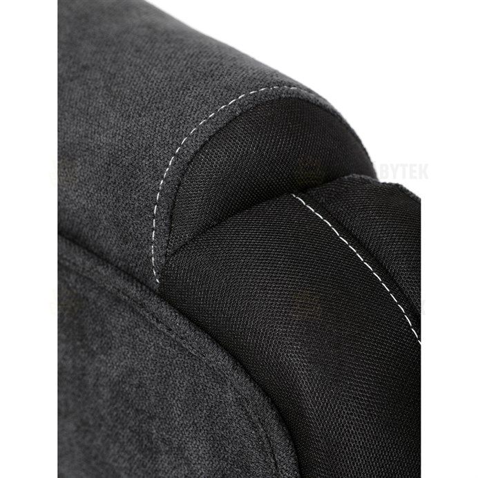 Kancelářské křeslo, houpací mechanismus, černá látka, KA-C715 BK2