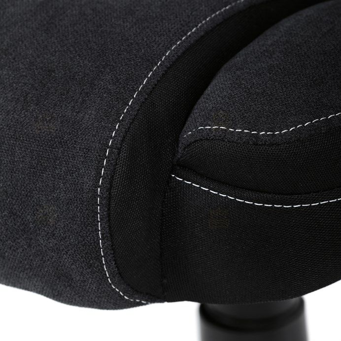 Kancelářské křeslo, houpací mechanismus, černá látka, KA-C715 BK2