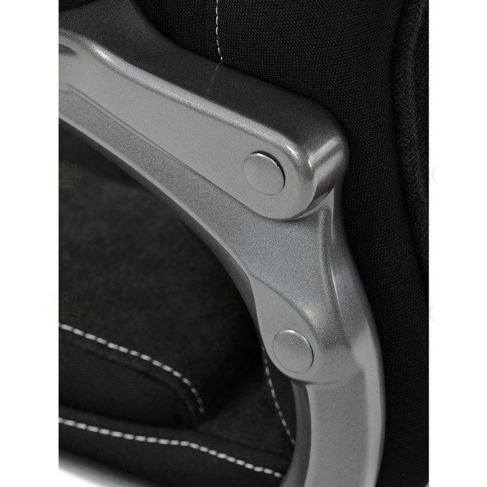 Kancelářské křeslo, houpací mechanismus, černá látka, KA-C715 BK2