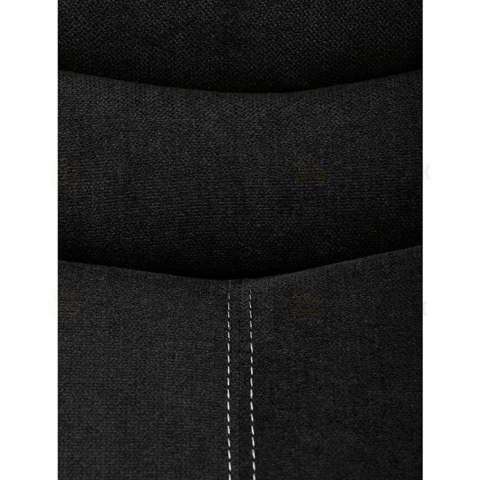 Kancelářské křeslo, houpací mechanismus, černá látka, KA-C715 BK2